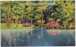 Postcard Charleston South Carolina Bridge In Cypress Gardens - £3.98 GBP