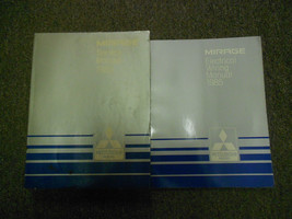 1985 MITSUBISHI Mirage Service Repair Shop Manual 2 VOL SET OEM BOOK 85 ... - $35.30