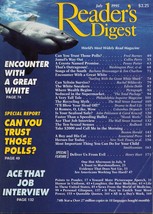 Reader&#39;s Digest Magazine July 1995 Encounter with a Great White - $4.99