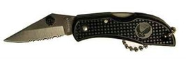 DragonFly Serrated Blade Folding Back Locking Knife 2&quot; Blade Key-Chain Pocket - £4.60 GBP