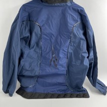 Reebok Allen Iverson I3 Light Windbreaker Track Blue Camo Jacket Size L Vintage - £78.00 GBP