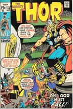 The Mighty Thor Comic Book #181 Marvel Comics 1970 HIGH GRADE C - £32.22 GBP