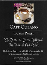 Una Libra de Cafe&#39;   Coffee Fresh Roasted  Whole Bean Coffee  1 lb. Gusto Latino - £10.06 GBP