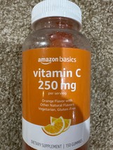 Vitamin C 250 mg Gummy, Orange, 150 Gummies - $358.19 MXN