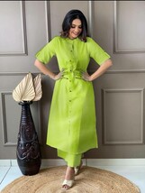 Indian Designer Salwar Kameez, Readymade Party/Ethnic Cotton kurti gift ... - $1,675.21 MXN