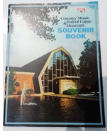 Country Music Hall of Fame Museum Souvenir Book 1981 Dolly Parton Elvis ... - $354.74 MXN