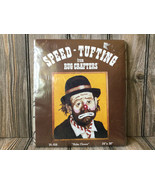 1981 Rug Crafters Speed Tufting Pattern 35-618 &quot;HOBO CLOWN&quot; (24&quot; X 30&quot;) NEW - $45.35