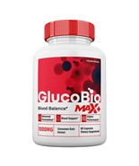 1 Pack GlucoBio Max Blood Support Extra Strength Capsules for Men and Women - €39,39 EUR