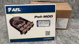 AFL Poli-MOD Loaded Patch &amp; Splice Cassette W/ Pigtails LC/UPC 12F SM 900um - $47.99