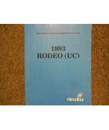 1993 ISUZU RODEO Electrical Service Shop Repair Manual Factory OEM BOOK 93 - $458.41 MXN
