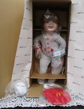 Ashton Drake McDonald&#39;s McMemories Doll Joey Doll with Baseball and Cap NEW - £33.01 GBP