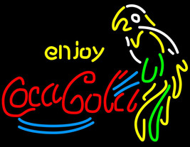 Coca Cola Coke Parrot Neon Sign 17&quot;x14&quot; - $179.00