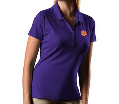 Nike Golf Clemson University Tigers NCAA Ladies Embroidered Polo S-2XL New - £33.38 GBP+