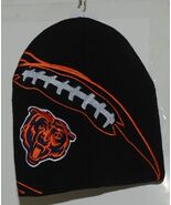 NFL Team Apparel Licensed Chicago Bears Black Winter Cap - €13,01 EUR