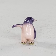 Hagen Renaker Penguin Baby Purple Pink Miniature Figurine Bird #232 *Flaw - £23.68 GBP