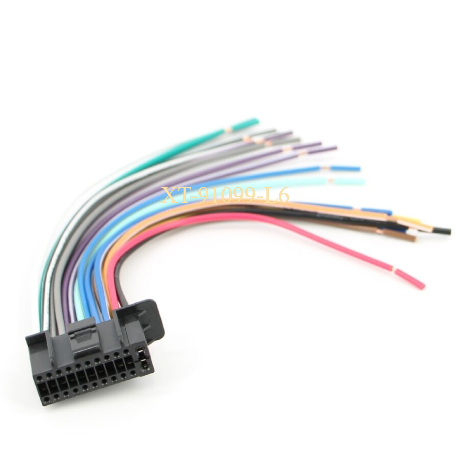 Xtenzi Radio Stereo Power Wire Harness 22Pin Plug for JVC KW-V950BW KW-V960BW