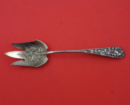 Eglantine by Gorham Sterling Silver Salad Serving Fork with Strawberries 9 1/2&quot; - £302.83 GBP