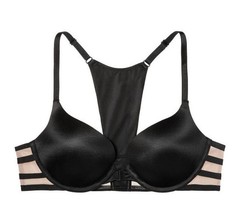 Victoria&#39;s Secret Very Sexy Satin Front Closure Underwire Push Up, 36DDD... - £43.26 GBP