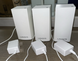 Linksys Velop WHW01 Mesh Wifi System Dual-Band AC1300 3x Nodes - £46.66 GBP