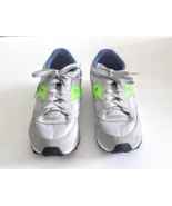 Saucony Jazz Women&#39;s Athletic Shoes Gray &amp; Lime Green Leather Lace Up - ... - €11,21 EUR