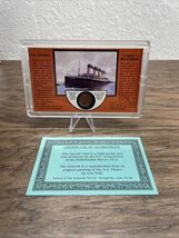 The Americana Series 1912 Titanic Commemorative Lincoln Penny KG JD - $14.84