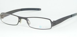 Meyer 3058 05 Prune Foncé / Marron Lunettes Titane 46-16-134mm Allemagne - $83.61