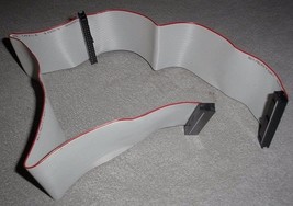 22&#39;&#39; Parallel ATA/PATA IDE 40-pin 40-wire Flat Ribbon Cable with 3 Conne... - $136.46 MXN