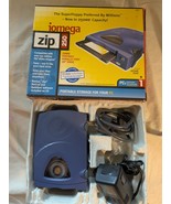 Iomega 250MB External Zip Drive Parallel Port Box Working Complete - $74.24