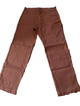 Men&#39;s Gap Carpenter Style Rust Color Pants Size 34x32 NWT - £26.44 GBP
