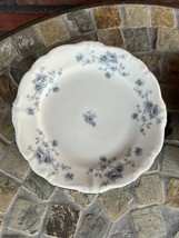 Set 2 Johann Haviland Blue Garland 6-1/4&quot; Bread Plate Bavaria Germany Si... - £6.73 GBP