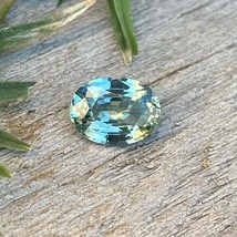 Loose Blue Green Sapphire | Oval Cut | 6.70x5.40 mm | 0.80 Carat | Unheated Untr - £398.11 GBP