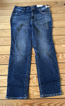 Maurice’s NWT $39.90 women’s slim straight high Rise jeans Size 10 blue B6 - £14.11 GBP