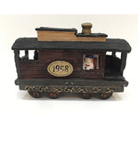 JC Penney TRAIN - CABOOSE 1998 Home Town Express 3.75&quot; Long Resin - $19.24 CAD
