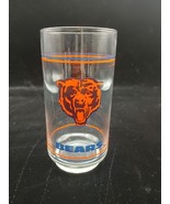 Vintage 1980’s NFL Chicago Bears Drinking/Beer Glass By Mobil - $9.99
