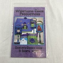 Whistlepig Creek Productions Goblin&#39;s Goody Bags &amp; Shirts Sewing Pattern - £5.66 GBP