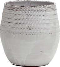 Cachepot Planter Vase Scavo Giardini Garden Tuscan Italian Round Large White - £175.05 GBP