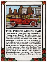 3763.The Pierce Arrow Automobile Poster Ad.Antique car.Home interior design art - £12.94 GBP+