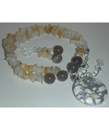 Genuine Natural Multi Gemstone Necklace - €60,15 EUR