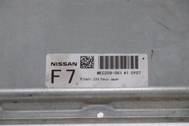 Nissan Infiniti ECU ECM PCM Engine Control Module MEC209-061 A1 image 2