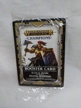 Warhammer Age Of Sigmar Champions Booster Card Sealed - £15.12 GBP