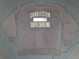 Outfitter Trading Company Sweatshirt Large XXL Gray Charleston South Carolina - £11.68 GBP