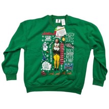 Elf Christmas Sweater Unisex XL with speaker &quot;Does someone need a hug&quot;..... - $19.79