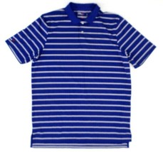RLX Ralph Lauren Men&#39;s Golf Polo Shirt L Large Blue Stripes - $23.76