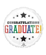 28 inch Celebrate The Grad Foil Mylar Balloon - Party Supplies Decorations - $8.71