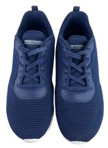 Skechers Women Bobs Squad - Tough Talk Navy Sneakers (Size: 10 Wide) Pre-Owned - £19.46 GBP
