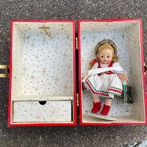 Madame Alexander Hungarian Doll in Trunk with Small Booklet 1967 Excelle... - $116.37