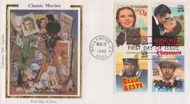 ZAYIX US Colorano &#39;Silk&#39; FDC 2448a Classic Movies Wizard of Oz block 031923SM178 - £19.71 GBP