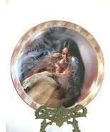 Bradford Exchange Native &quot;Cherished Union&quot; collector plate #499019 Pre-o... - £11.82 GBP
