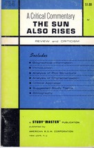 The Sun Also Rises by Ernest Hemingway-A critical commentary-AStudy master publi - £3.93 GBP