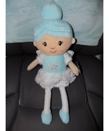 Cuddle &amp; Co Russ Soft Baby Doll Blue White Tutu Addison the Angel Doll 1... - $68.64 CAD